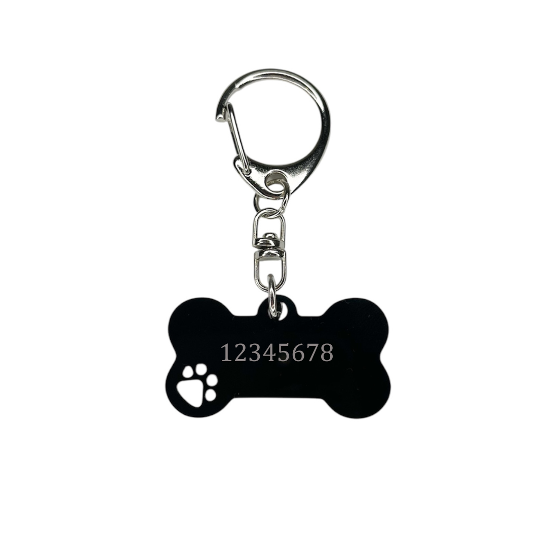 Bone shape ID tag for dog