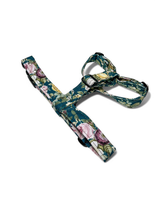 Dog harness "rose garden"