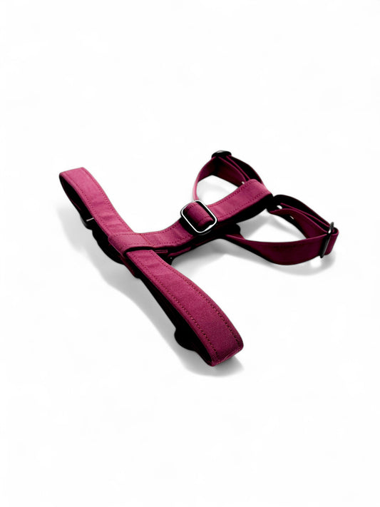 Dog harness "Burgundy"