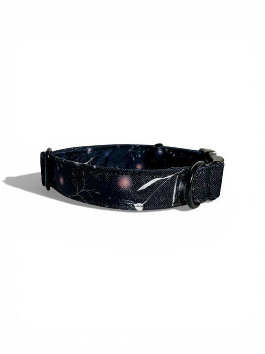 Personalised waterproof fabric collar “Night park”