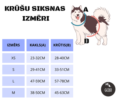 SUŅA KRŪŠU SIKSNA "ZIEDS"