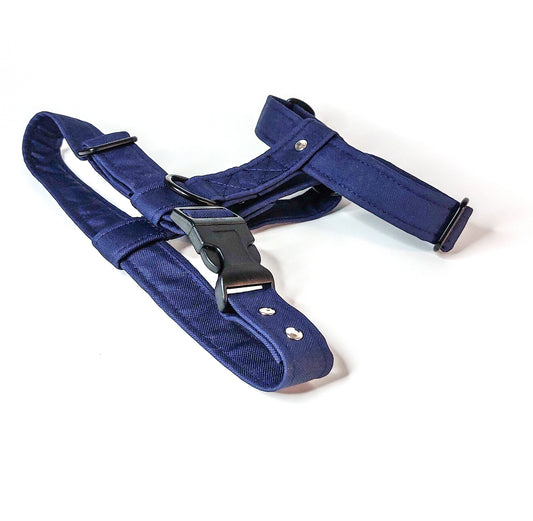 DARK BLUE DOG HARNESS