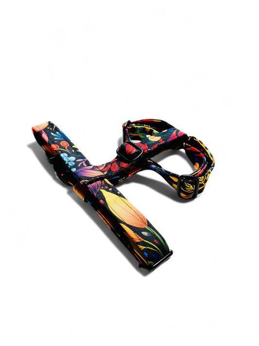 Dog harness "Falling leaves"