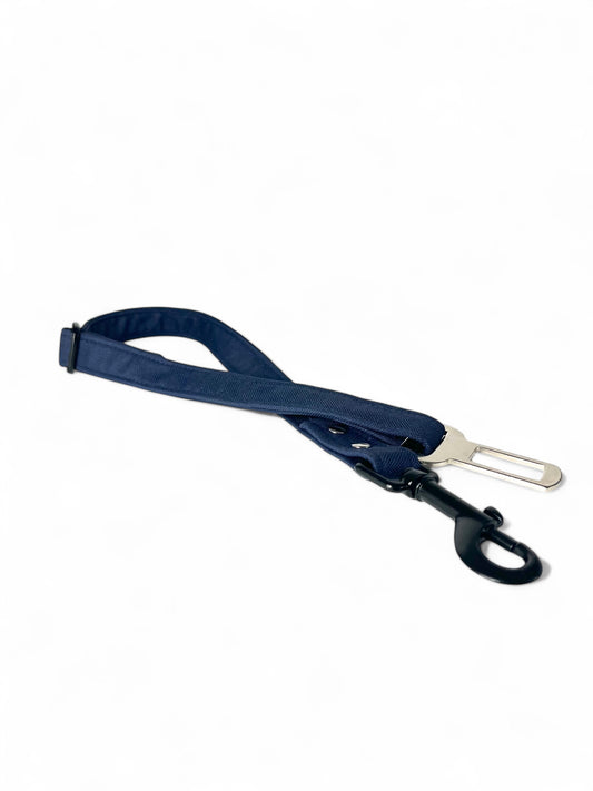 DOG SAFETY SEAT BELT DARK BLUE