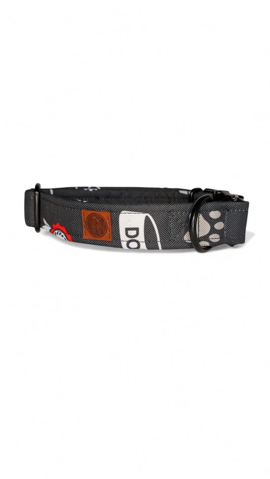 Personalised dog collar "Dog game"