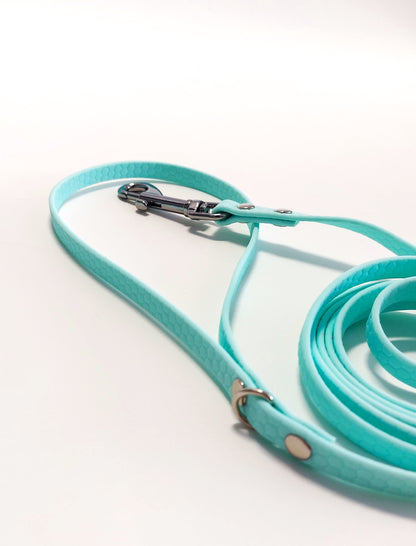 PASTEL BLUE WATERPROOF LEASH FOR PET