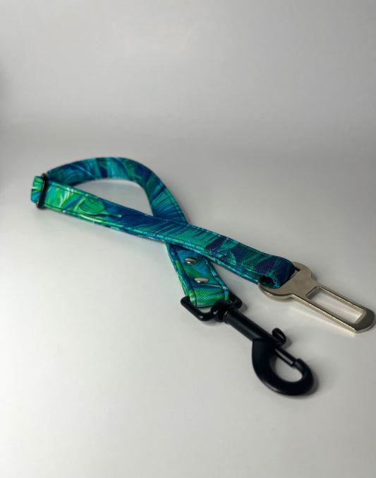 DOG SAFETY SEAT BELT "JUNGLE"