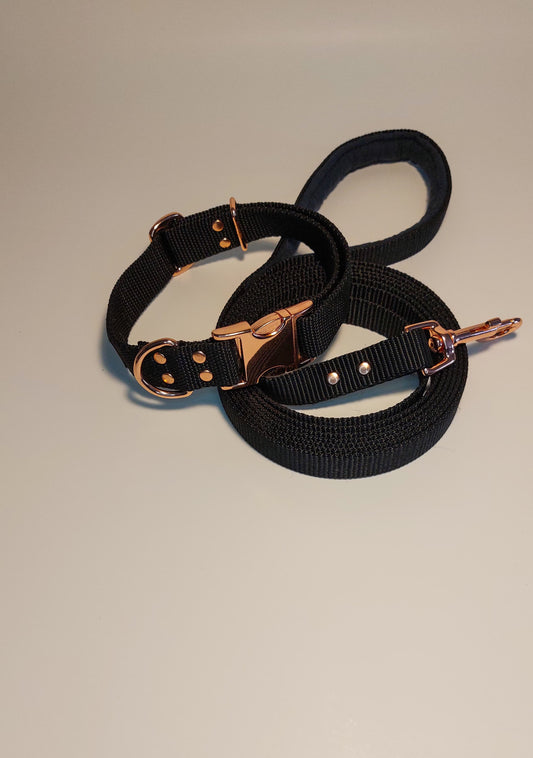 Bundle of dog collar and 3m leash to buy from Gebo/Komplekts ar suņa siksnu un 3m garu pavadu nopērkot no Gebo