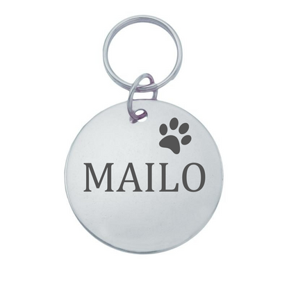 Dog ID tag with custom engrave/Suņa ID kuloniņš 